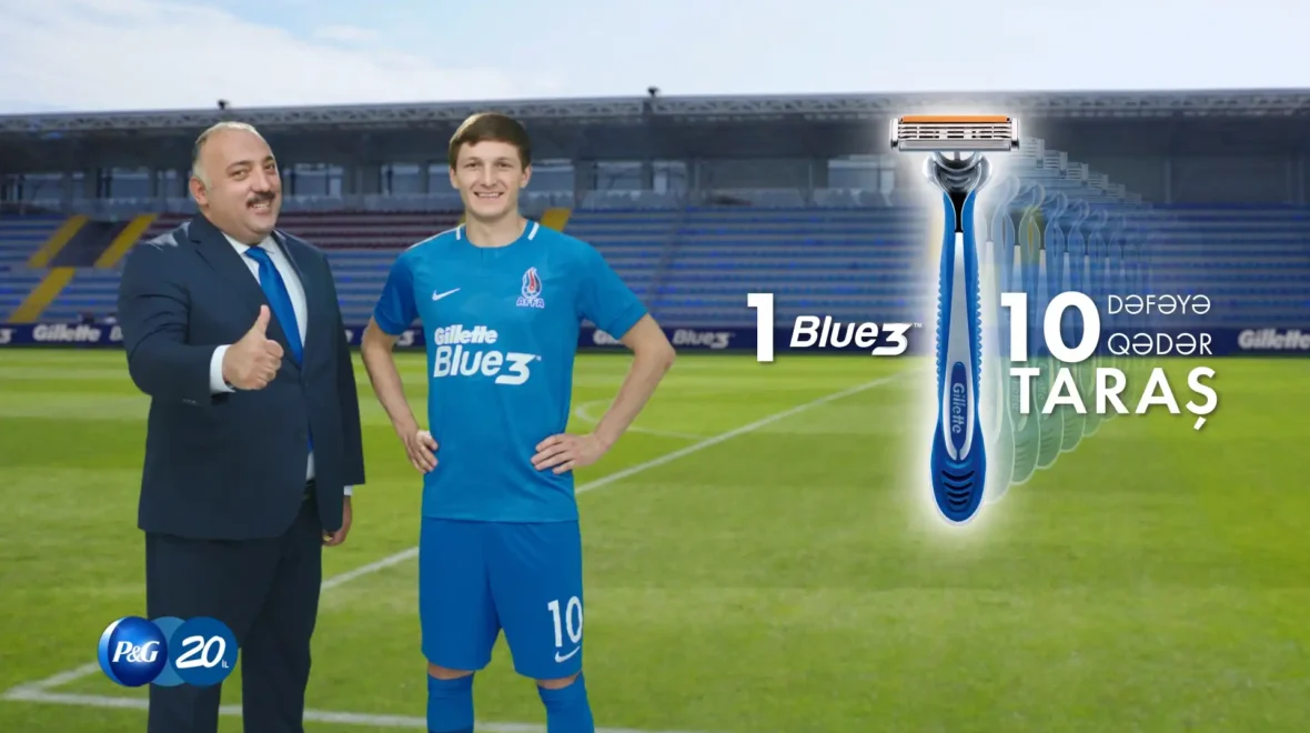 Motion və VFX ilə Gillette TV Reklamı