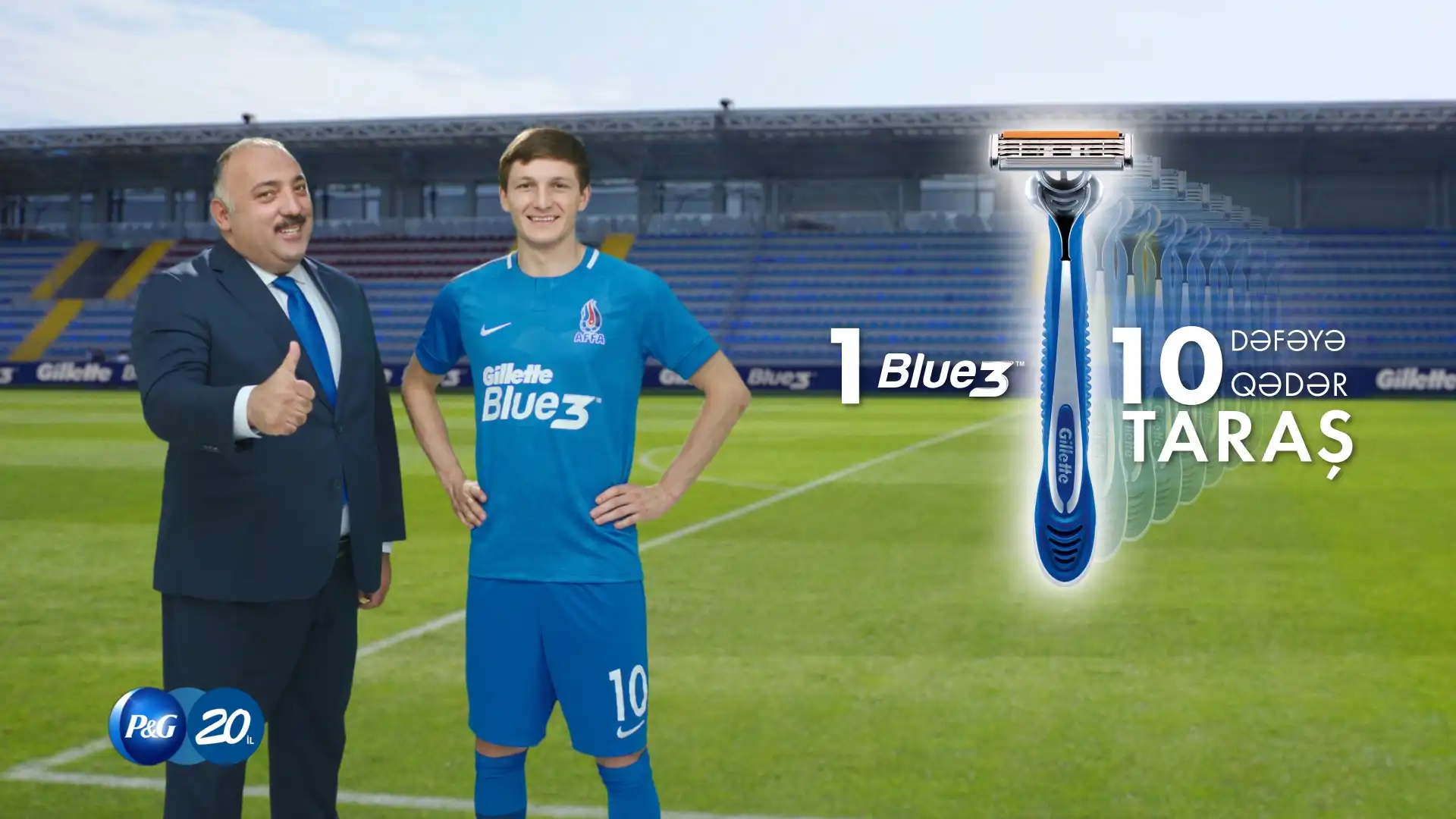 Motion və VFX ilə Gillette TV Reklamı